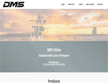 Tablet Screenshot of dmsvideo.com.br